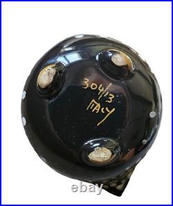 Rare Vintage Aldo Londi Bitossi MCM Italian Pottery Duck Bowl 6x5x6