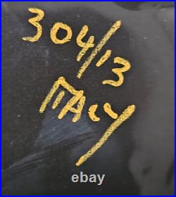 Rare Vintage Aldo Londi Bitossi MCM Italian Pottery Duck Bowl 6x5x6