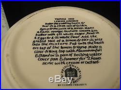 Rare Vintage Emma Bridgewater Ulster Ceramics Pudding Bowl Hot Pot Spongeware