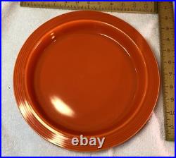Rare Vintage Fiesta Orange 11 Relish Tray Base By Homer Laughlin Perfect Clean