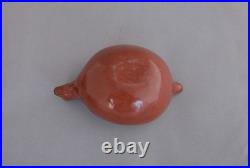 Rare Vintage Maricopa Bird Effigy Pot Bowl 5 3/4 Long x 2 1/2 High