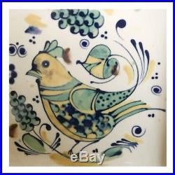 Rare Vintage Williams-Sonoma Paloma Hand Painted Bird With Grapes Platter Bowl