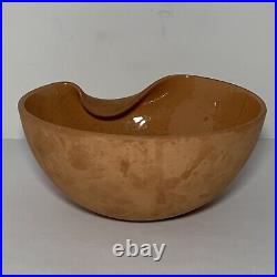 Rare vintage elsa peretti tiffany co terracotta thumbprint 7 bowl pottery old