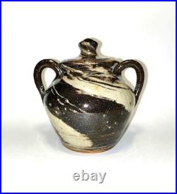 Reinhardt Bros Swirlware Ceramic Clay Pottery Pitchers & Sugar bowl Vtg 30s 40s Reinhardt Bros Swirlware Ceramic Clay Pottery Pitchers & Sugar bowl Vtg 30s 40s