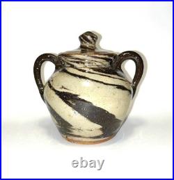 Reinhardt Bros Swirlware Ceramic Clay Pottery Pitchers & Sugar bowl Vtg 30s 40s Reinhardt Bros Swirlware Ceramic Clay Pottery Pitchers & Sugar bowl Vtg 30s 40s