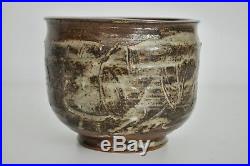 Richard Lincoln Vtg Mid Century Modern Ceramic Texas Studio Art Pottery Bowl RML