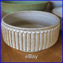 Robert Maxwell California Modern Vintage Ceramic Bowl Glazed Handmade Pottery