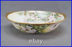 Rosenthal Hand Painted Signed Krumbiegel Wild Pink Roses Large Bowl Circa 1920s