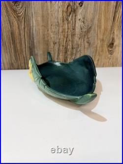 Roseville #475-10 Green Zephyr Lily Console Table Bowl