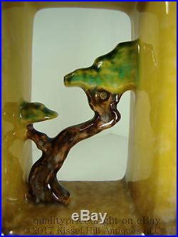 Roseville MINT Art Pottery Vintage IKEBANA Mid-Century ARTWOOD Vase Bowl 1052-8