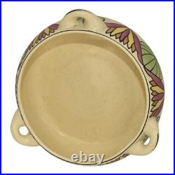 Roseville Persian Creamware 1916 Vintage Pottery Floral Handled Ceramic Bowl 316