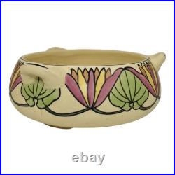 Roseville Persian Creamware 1916 Vintage Pottery Floral Handled Ceramic Bowl 316