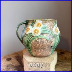 Roseville Pottery 1931 Jonquil Vase/Bowl Vintage, 5.5 x 7.5