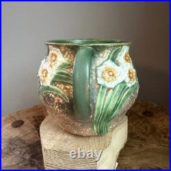 Roseville Pottery 1931 Jonquil Vase/Bowl Vintage, 5.5 x 7.5