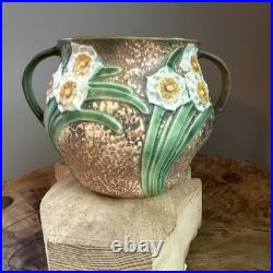 Roseville Pottery 1931 Jonquil Vase/Bowl Vintage, 5.5 x 7.5