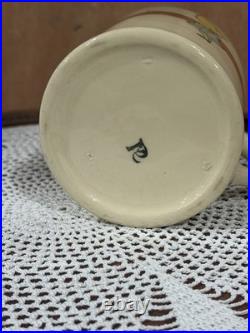 Roseville Pottery Juvenile Sunbonnet Sue Cereal Bowl, Cup, and Plate THREE PIECE