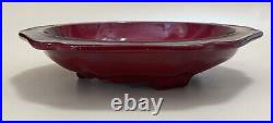 Royal Doulton England Charles J. Noke Signed Flambe Ware Hexagonal Serving Bowl