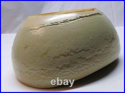 Russel Wright Bauer Pottery Large Oval Modernist Geode Bulb Bowl Ca. 1946 MCM