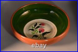 STANGL Whistle Original Vintage Porcelain Ceramic Glaze Pottery Centerpiece Bowl