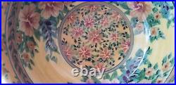 Sandy Kreyer Multicolored Ceramic Art Pottery Bowl Vintage RARE Gorgeous