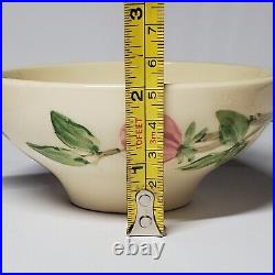 Set/4 Vtg Franciscan Desert Rose Cream Soup Bowls Lug HandlesUSA READ CHIPPED