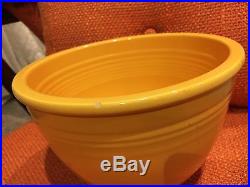 Set of 5 Nesting 1930s Vintage Fiestaware Mixing Bowls, Excellent Condition