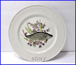 Set of 6 Villeroy & Boch Vintage Septfontaines 9.25 Fish Plates in 6 Designs