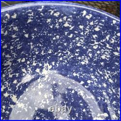 Shard Of Maine Spatterware Large Bowl With Sailing New England Town Scene 11