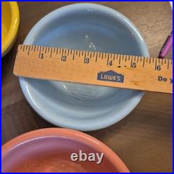 Shawnee Pottery Mixing Bowls Snowflake Nesting Bowls set of 4