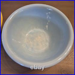 Shawnee Pottery Mixing Bowls Snowflake Nesting Bowls set of 4 Shawnee Pottery Mixing Bowls Snowflake Nesting Bowls set of 4