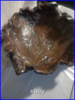 Shino Glazed Pottery Bowl Decor Japanese Vintage Old In Excellent Condition