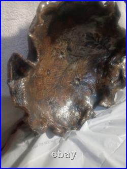 Shino Glazed Pottery Bowl Decor Japanese Vintage Old In Excellent Condition