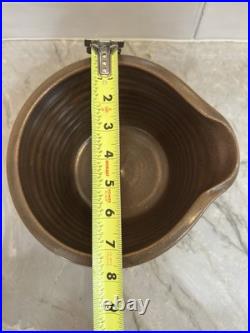 Signed Nesting Mixing Bowls Set of 4 Hand Thrown Stoneware Chris Heckman