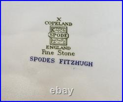 Spode Blue Fitzhugh Covered Vegetable Bowl