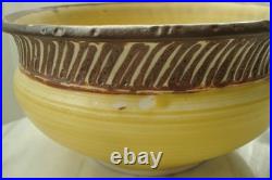 Stephen POLCHERT Vintage Studio Pottery DECORATED BOWL MCM Natzler/Grotell Era