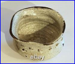 Studio Pottery Vintage Chawan Tea Bowl Ceremony Wabi Sabi Zen Japanese Shino