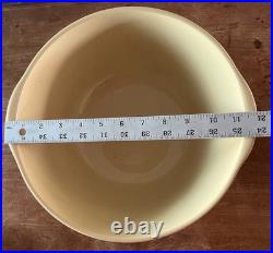 TG Green's Gripstand Yelloware Mixing Bowl Brown 1960s Exc Cond 11.25 England