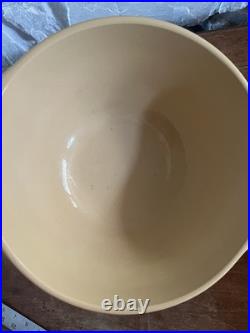 TG Green's Gripstand Yelloware Mixing Bowl Brown 1960s Exc Cond 11.25 England