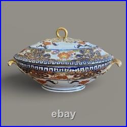 TURNER'S PATENT Stoneware COVERED TUREEN/BOWL Antique England 1800-1805 TURNER'S PATENT Stoneware COVERED TUREEN/BOWL Antique England 1800-1805