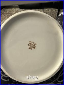 Tom & Jerry Punch bowl With Lid And 6 Cups