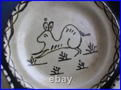 Tzintzuntzan Pottery Set of 5 Vintage Bowls FOLK ART Michoacan Mexico