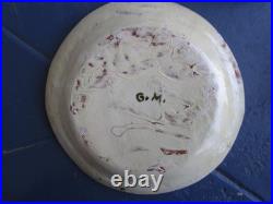 Tzintzuntzan Pottery Set of 5 Vintage Bowls FOLK ART Michoacan Mexico