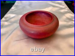 VAN BRIGGLE, COLO SPRGS, 1920's Flat Bowl 4.5 inches Wide VAN BRIGGLE, COLO SPRGS, 1920's Flat Bowl 4.5 inches Wide