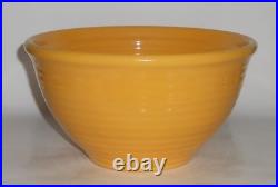 VINTAGE Bauer Pottery Ring Ware Yellow #12 Mixing Bowl