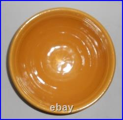 VINTAGE Bauer Pottery Ring Ware Yellow #12 Mixing Bowl