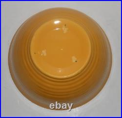 VINTAGE Bauer Pottery Ring Ware Yellow #12 Mixing Bowl