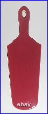 VINTAGE Coors Pottery Rosebud Red Cake Knife