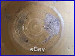 VINTAGE FRENCH Clay Pottery Tian Bowl, c. 1910-30s, GUILMET TONNERRE