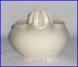 VINTAGE Franciscan Pottery Satin Ivory Jiffy Juicer #2