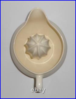 VINTAGE Franciscan Pottery Satin Ivory Jiffy Juicer #2